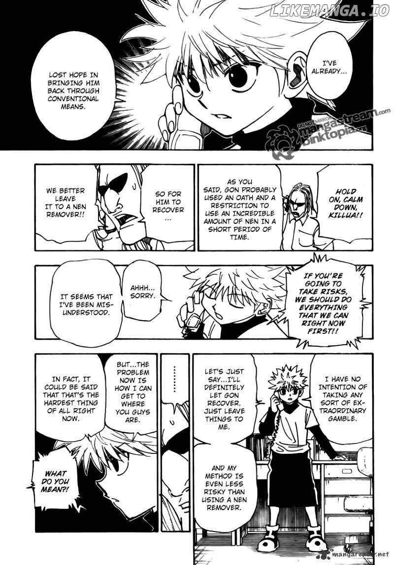 Hunter x Hunter, Chapter 324 image 11